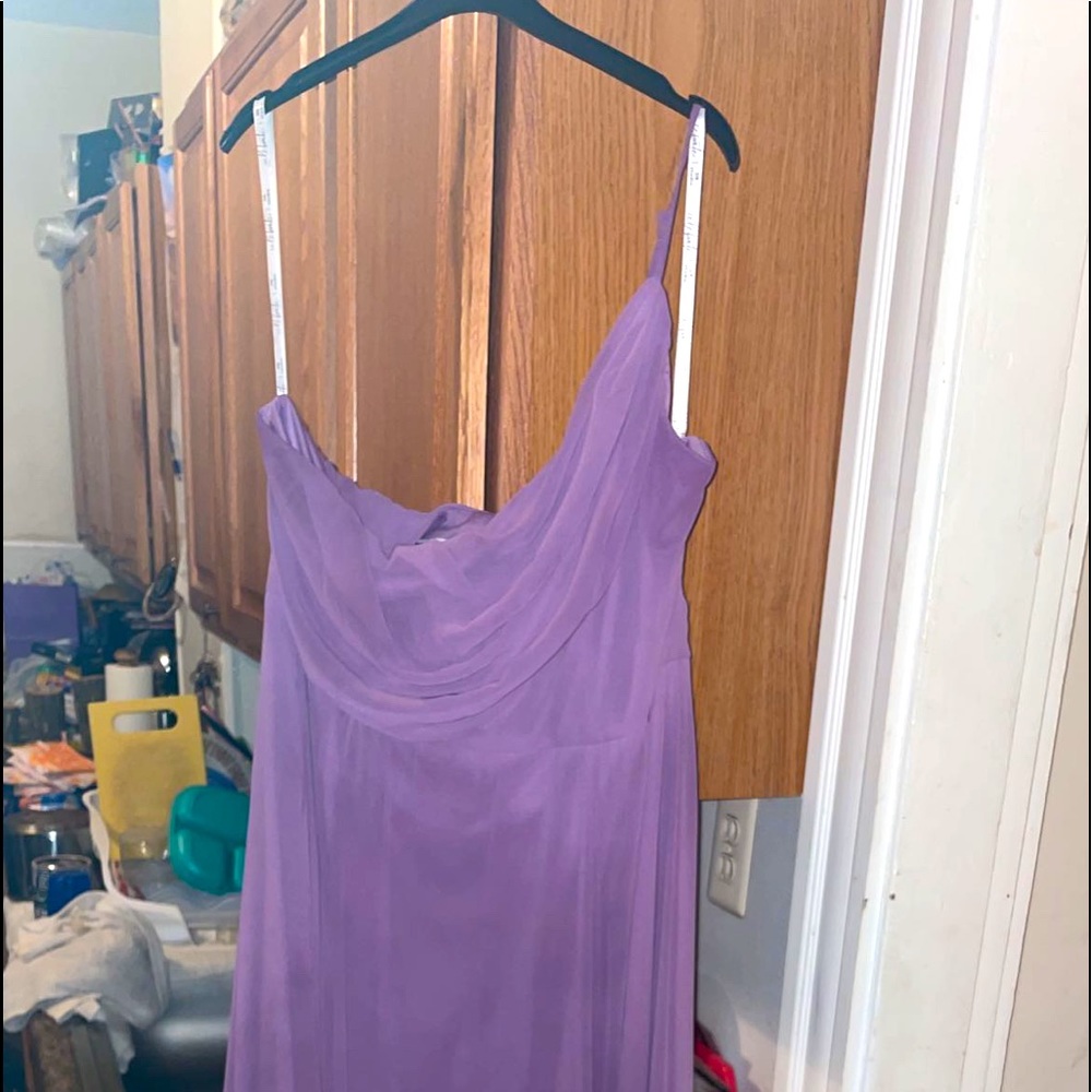 David’s bridal wisteria dress